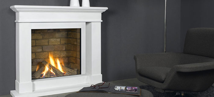 Kominek gazowy Helex Trimline 73H